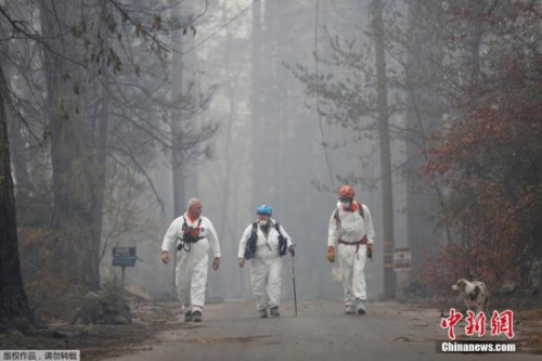 截至目前“坎普”山火造成的死亡人數升至50人，是加州歷史上致死人數最多的山火。