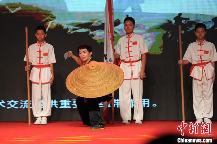 第十六屆海峽兩岸中華武術(shù)大家練在福建龍文舉行